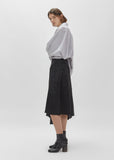 Bias-Cut Midi Skirt