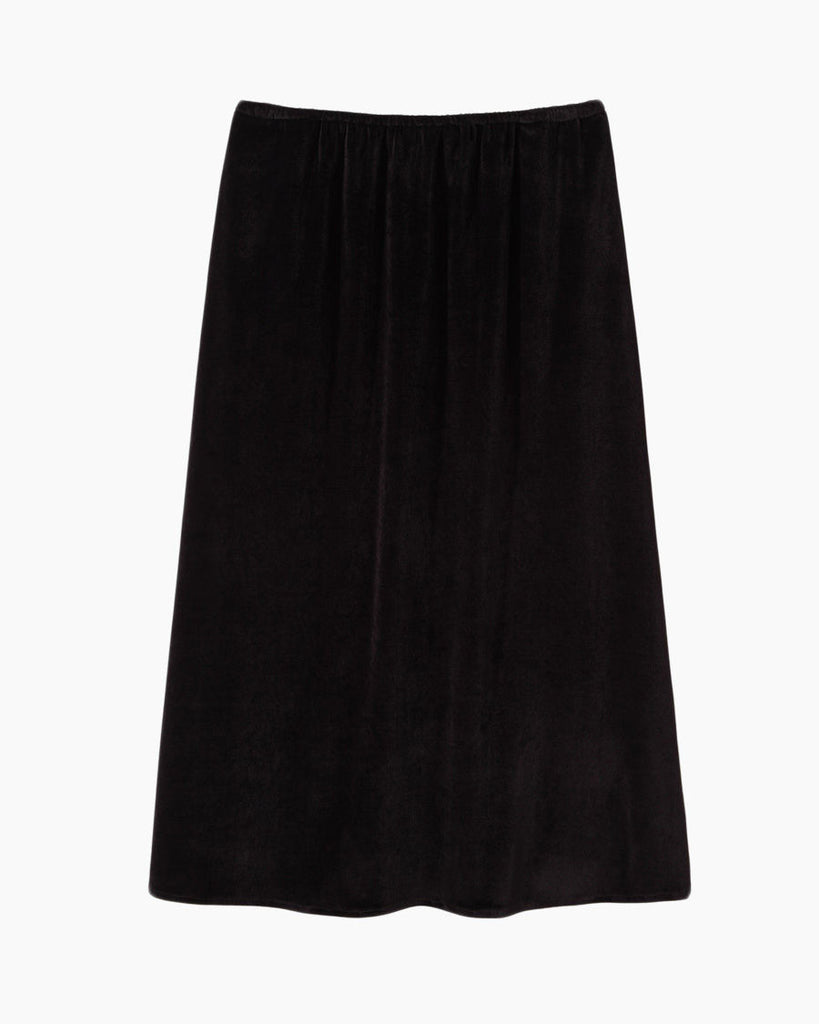 Velvet Slip Skirt