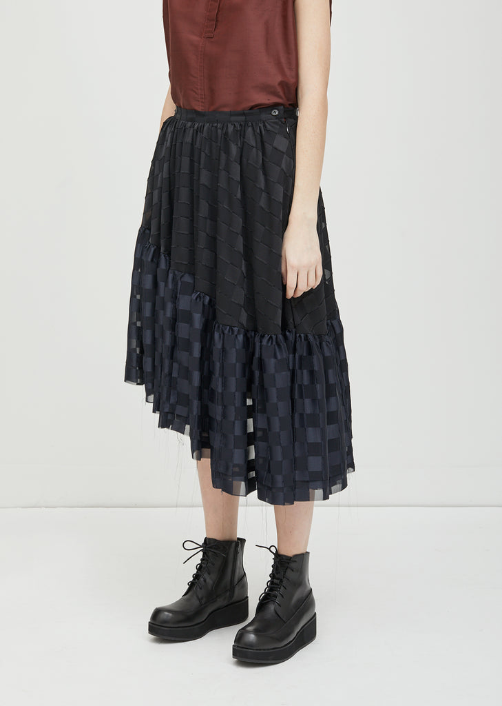 Tilted Midi Skirt