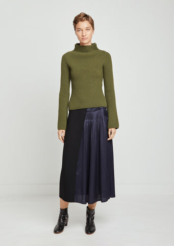 Sally Wool Jersey Skirt