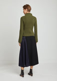 Sally Wool Jersey Skirt