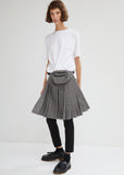 Pleated Panel With Fanny Pack