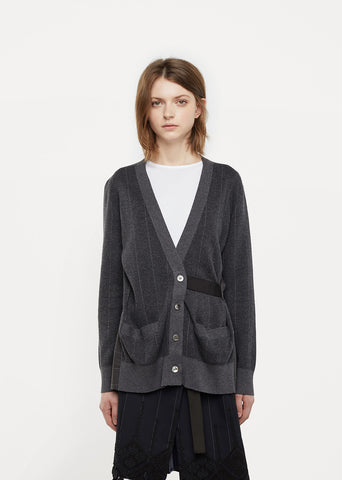 Back Panel Cardigan