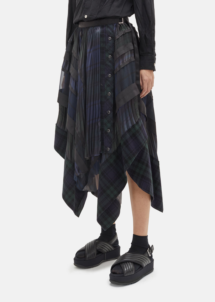 Flannel Plaid Skirt