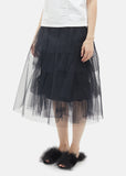 Frill Net Skirt