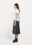 Wool Midi Skirt