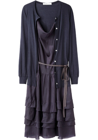 Open Cardigan Dress