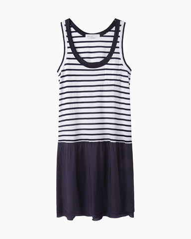 Striped Combo Tank Dress