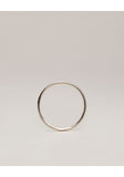 Thin Gold Band with Diamonds