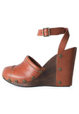 Clog Wedge w/ Ankle Strap