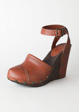 Clog Wedge w/ Ankle Strap