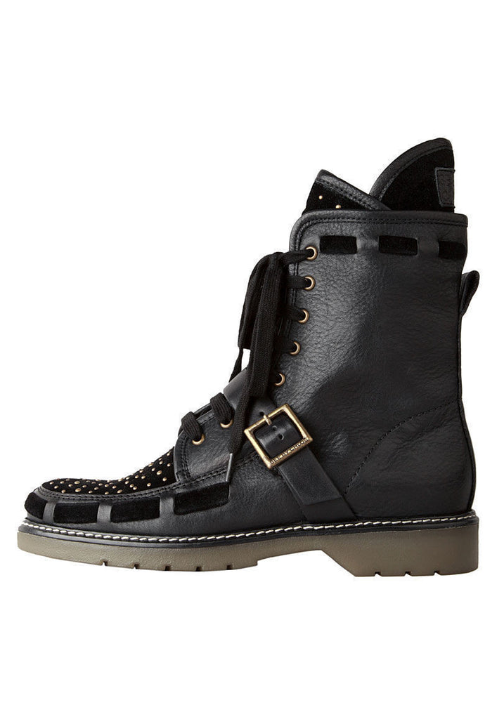 Studded Combat Boot