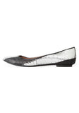 Pointed Croc Flat