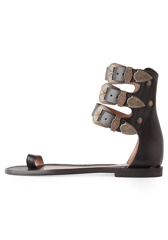 Toe Loop Buckle Sandal