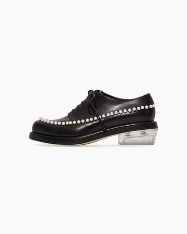 Pearl Embellished Brogue