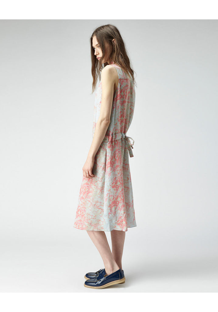 Etched Floral Shirtdress