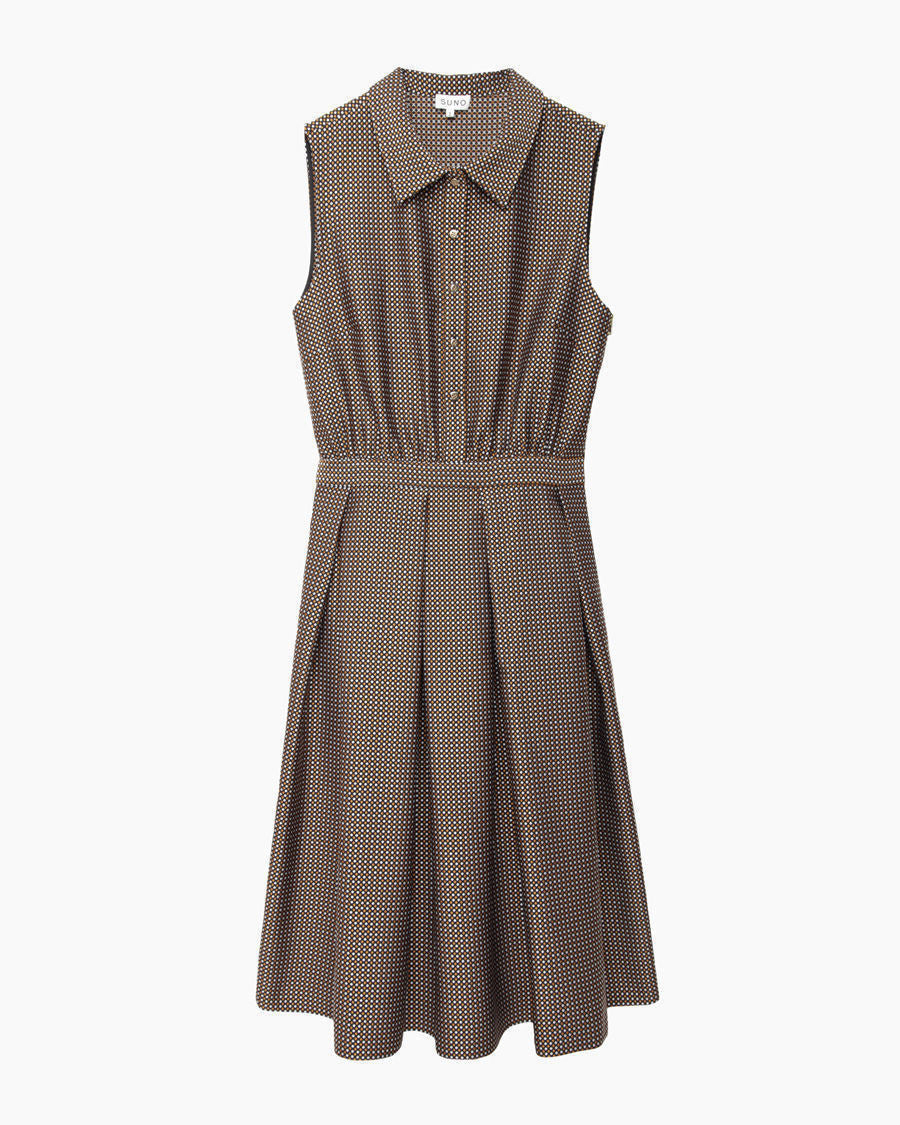 inverted pleat dress pattern Inverted Box Pleat dress Custom Measurements #107-17