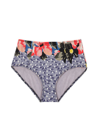 Vintage High Waist Bikini Bottom