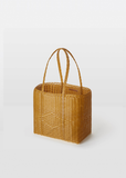 Medium Basket Tote Bag — Tobacco
