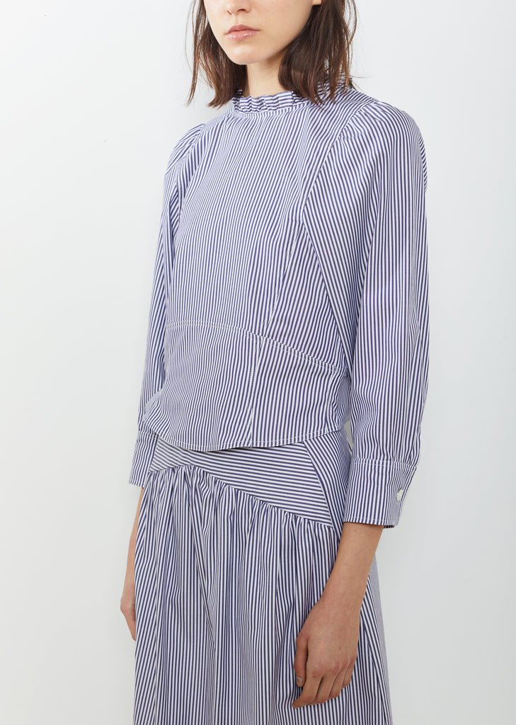 Samedi Ruffled Neck Blouse