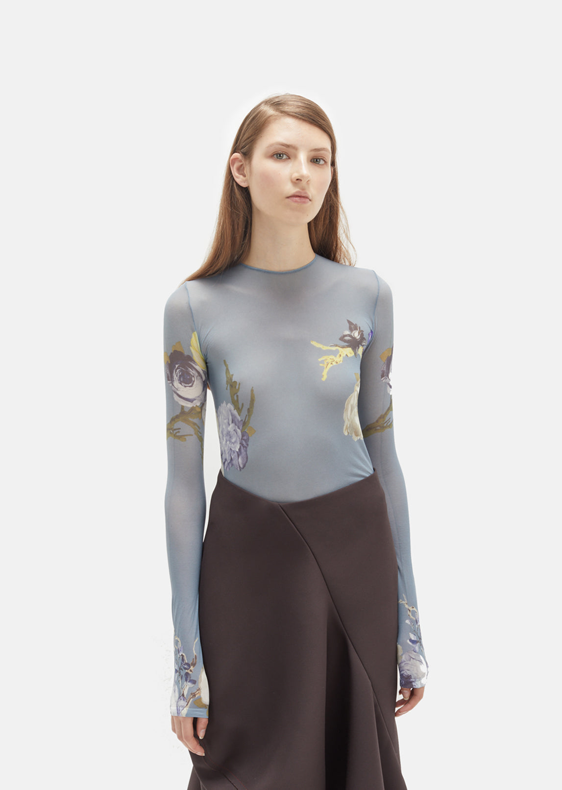 【2025年製 新品】 Flower Sleeve Long Niala Top Garçonne La Studios- Acne by トップス