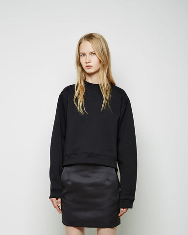 Bird Fleece Cropped Pullover