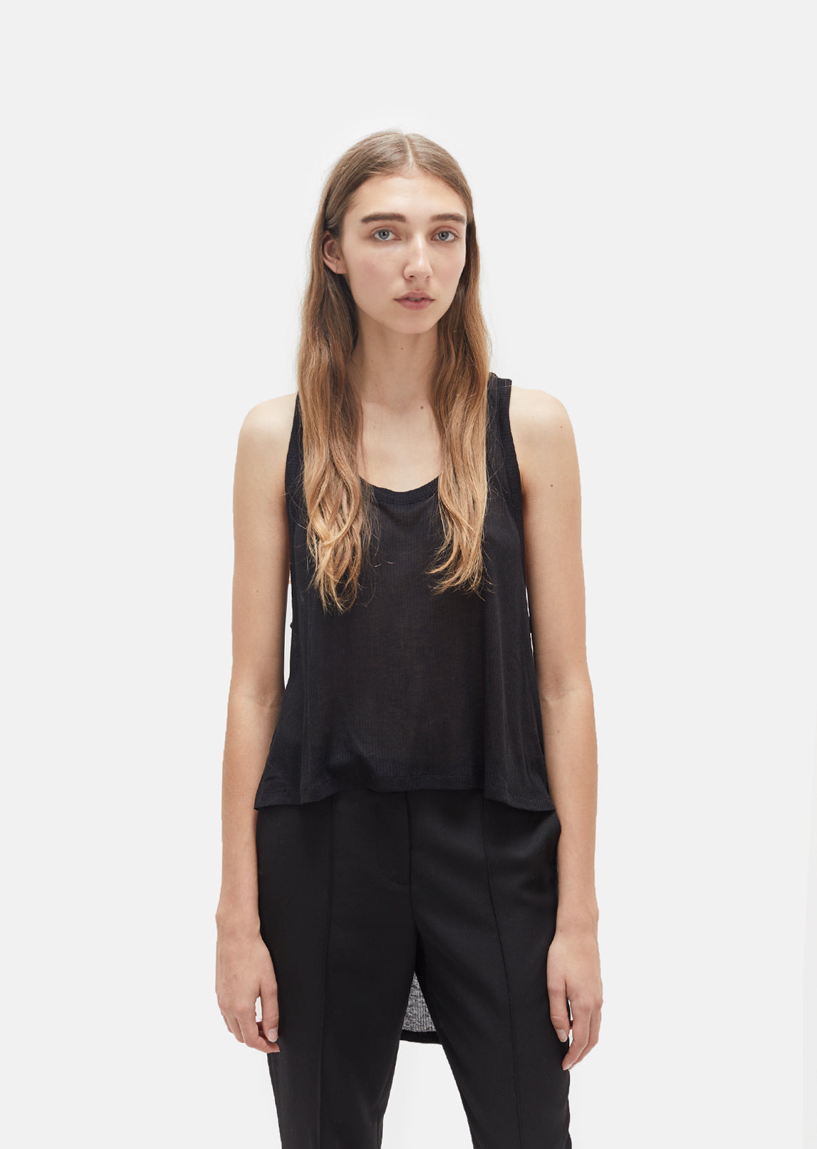 【GINGER掲載商品】 Ribbed Shiloh Tank Garçonne La Demeulemeester- Ann by トップス