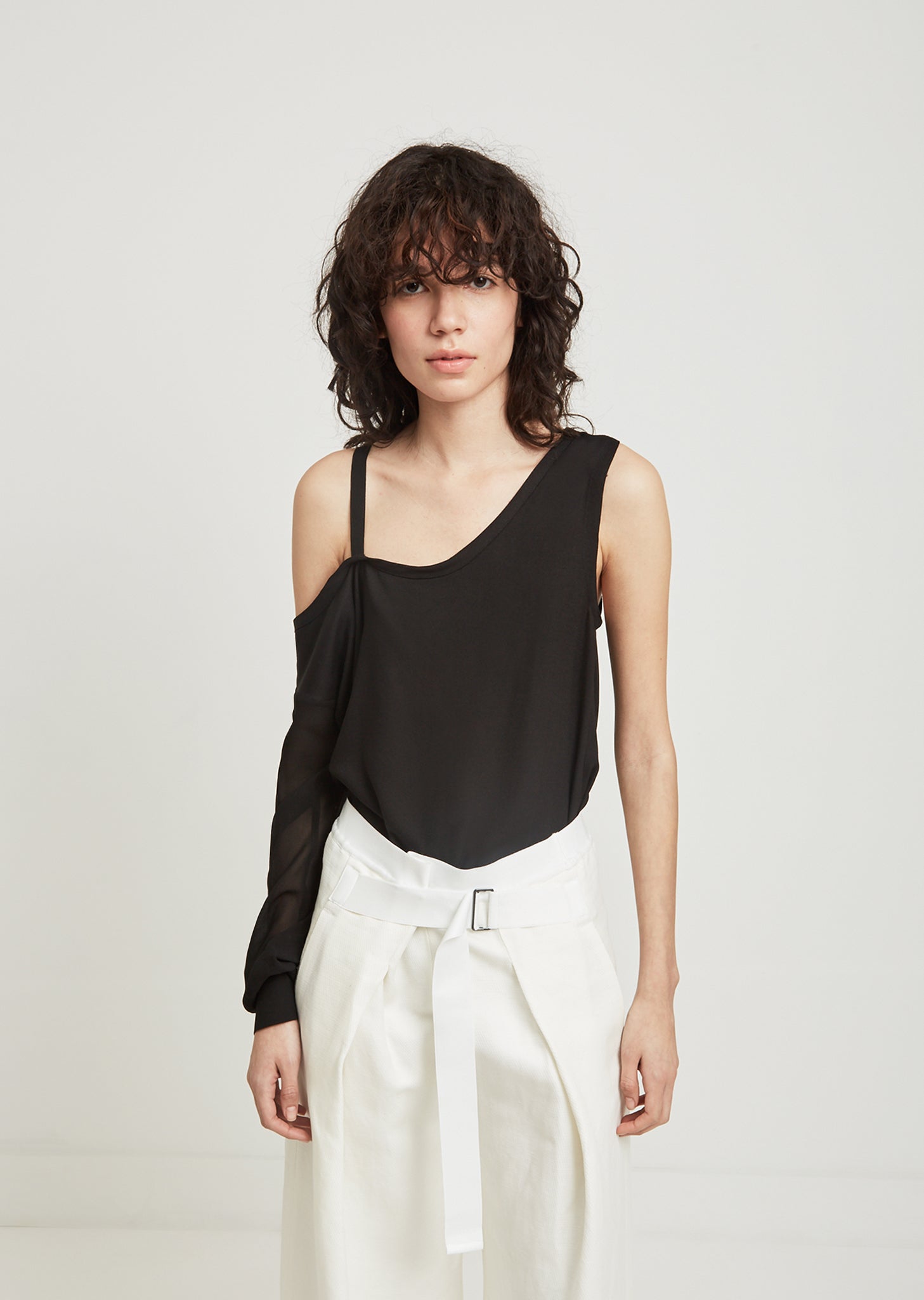 Open Shoulder Top by Ann Demeulemeester- La Garçonne