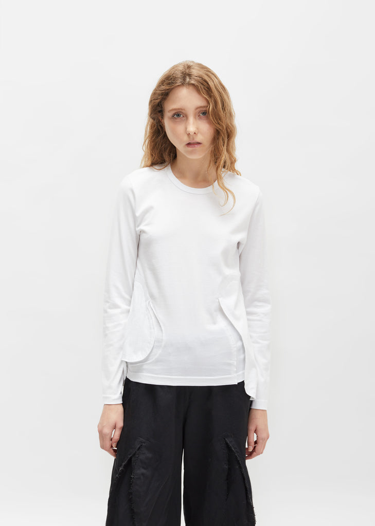 Cotton Jersey Long Sleeve Top