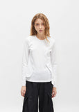 Cotton Jersey Long Sleeve Top
