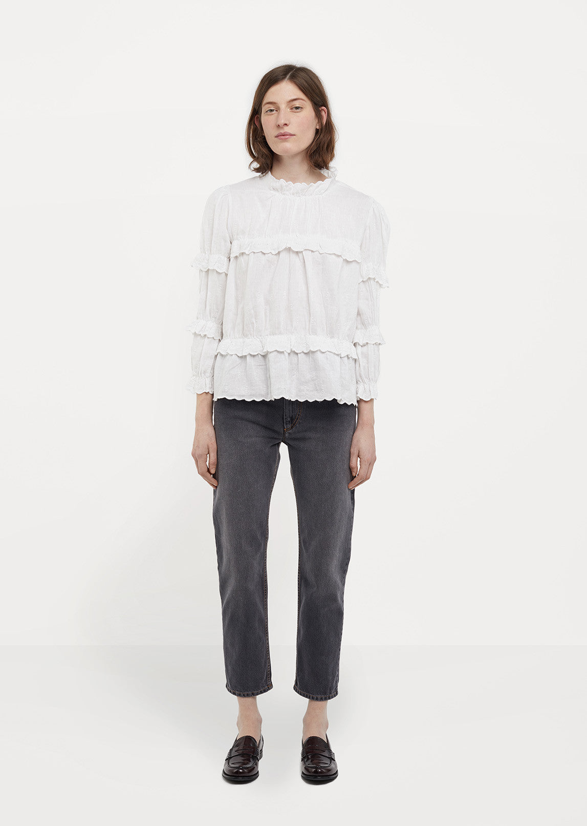 Daniela Linen Blouse by Isabel Marant Étoile - La Garçonne