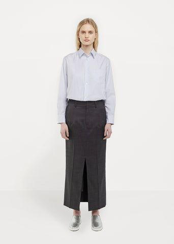 Wool Twill Skirt