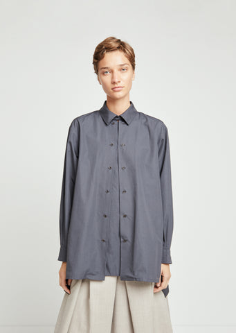 Bystri Washed Poplin Blouse