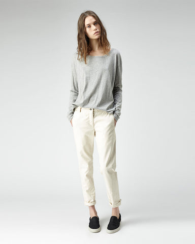 Slouch Long Sleeve Shirttail