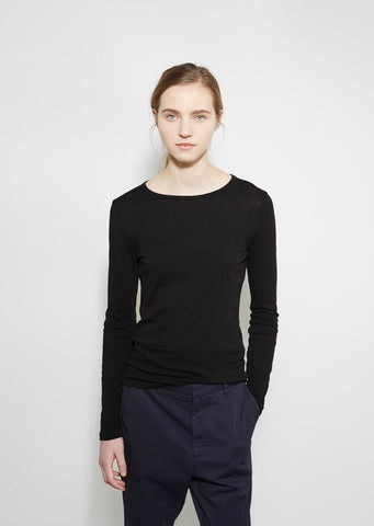 Long Sleeve Shirttail Tee