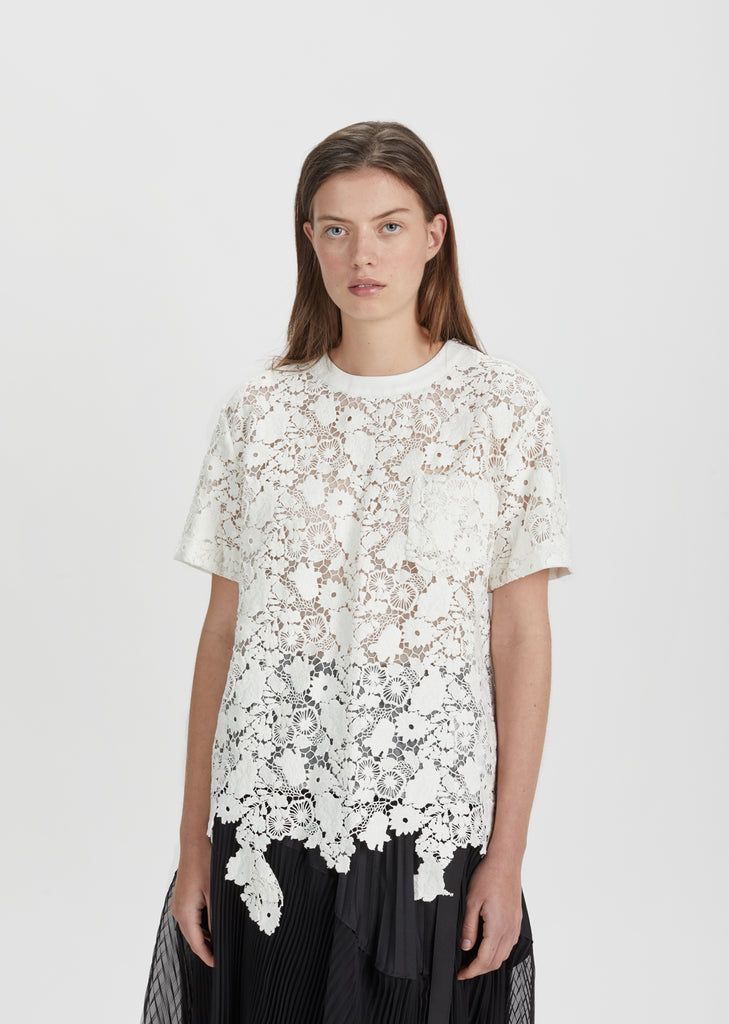Flower Chemical Lace Top
