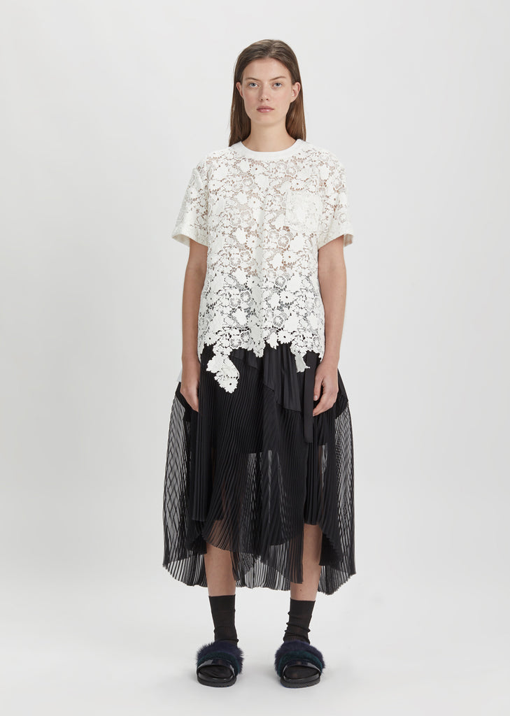 Flower Chemical Lace Top