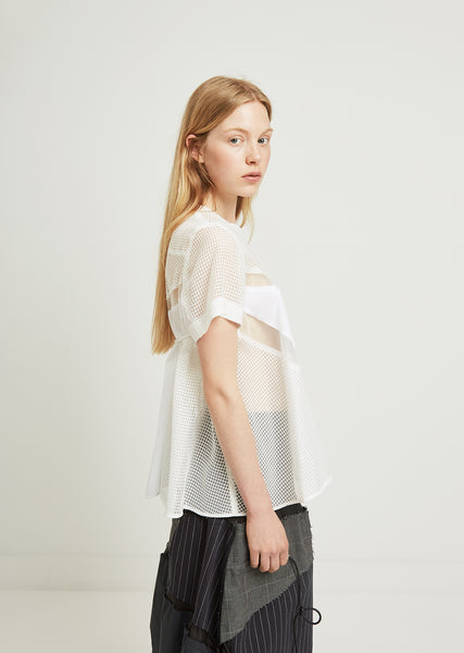 Shirting Top by Sacai- La Garçonne