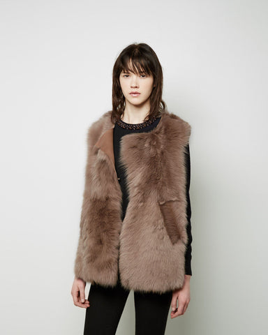 Shearling Vest