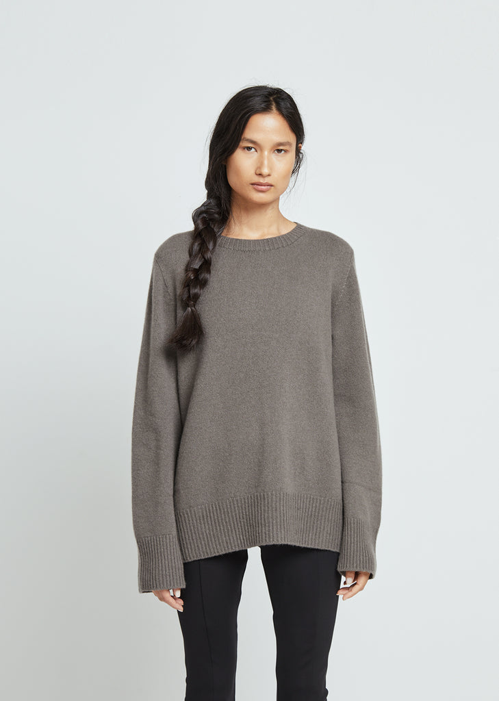 Sibel Wool Cashmere Crewneck Sweater