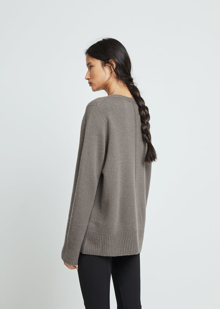 Sibel Wool Cashmere Crewneck Sweater