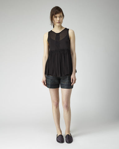 Shirred Tank Top