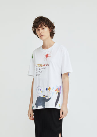 Elephant Red Sun T-Shirt by Vetements- La Garçonne