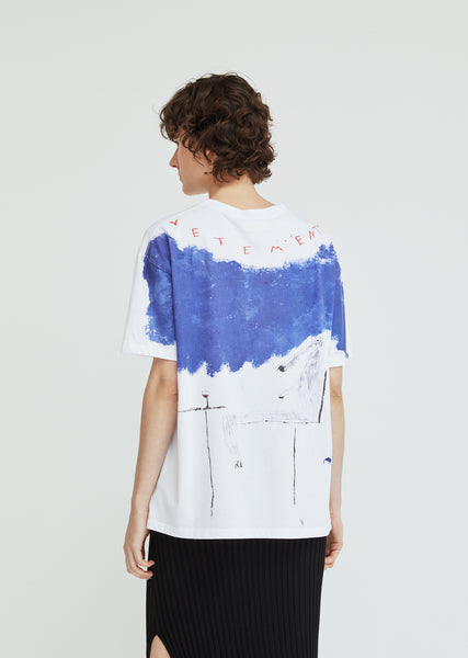 Vetements 18aw ELEPHANT IN THE ROOM Tシャツ 正規 18AW VETEMENTS ヴェトモン ELEPHANT IN THE ROOM