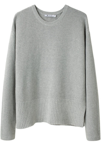 Boxy Crewneck Pullover
