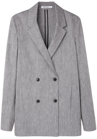 Boxy Linen Blazer