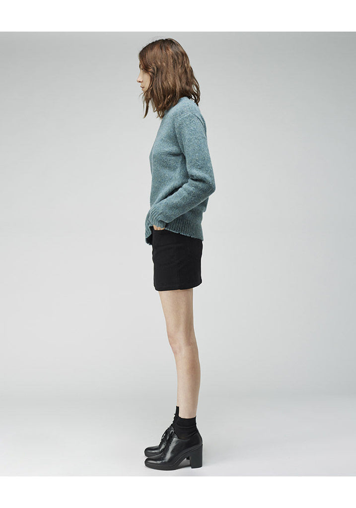 Distressed Wool Pullover