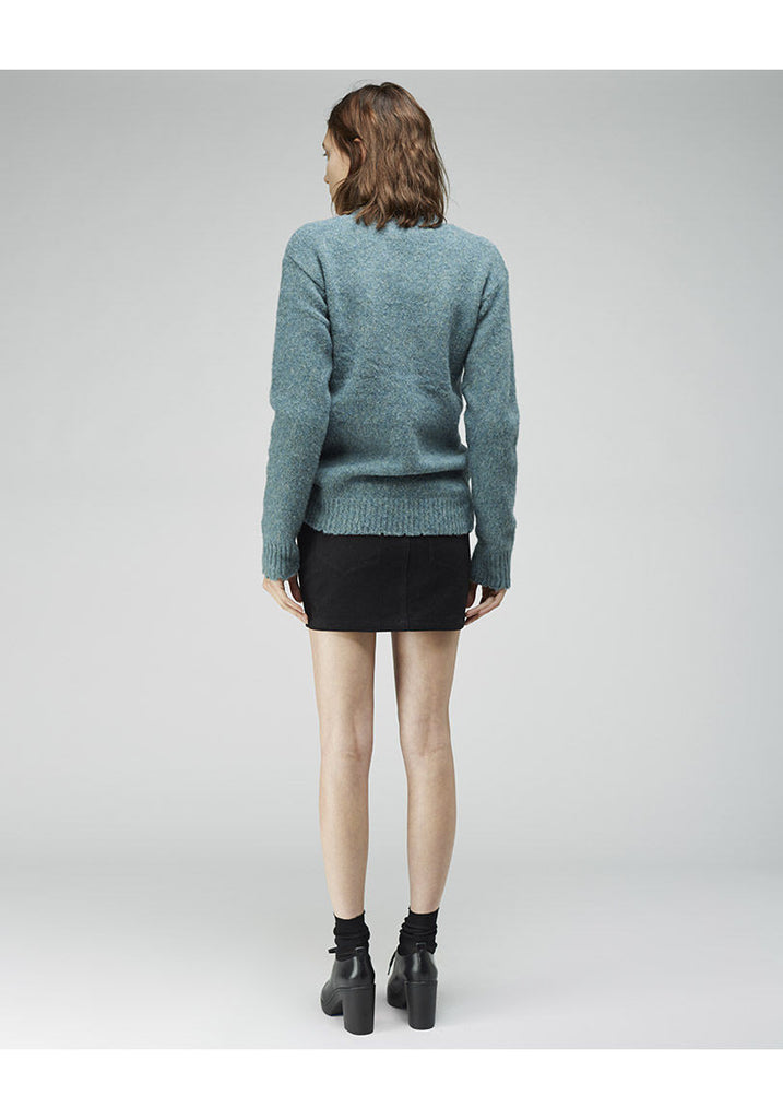 Distressed Wool Pullover