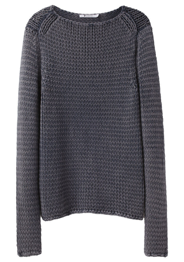Heavy Boatneck Pullover