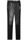 Leather Combo Pants